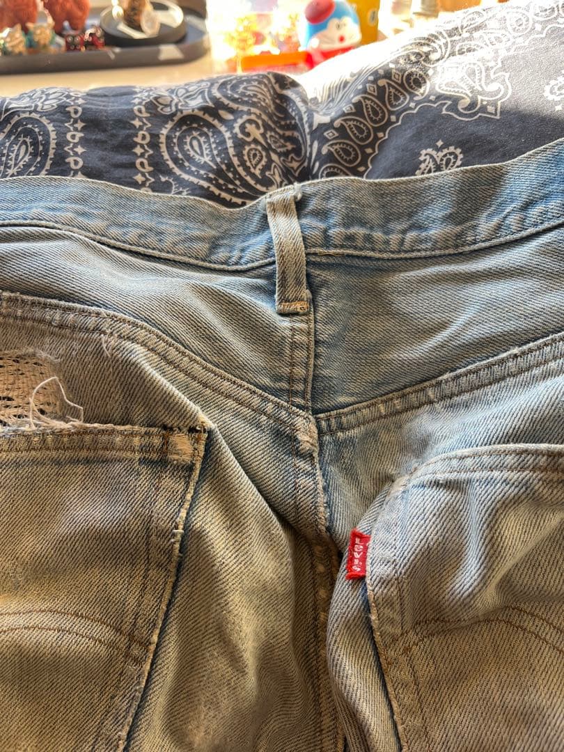 ま*ん様 Levi's 501 66前期 W38 赤耳 66 オリジナルレングス