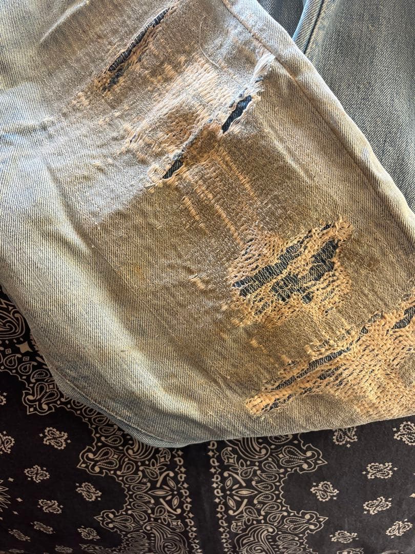 ま*ん様 Levi's 501 66前期 W38 赤耳 66 オリジナルレングス