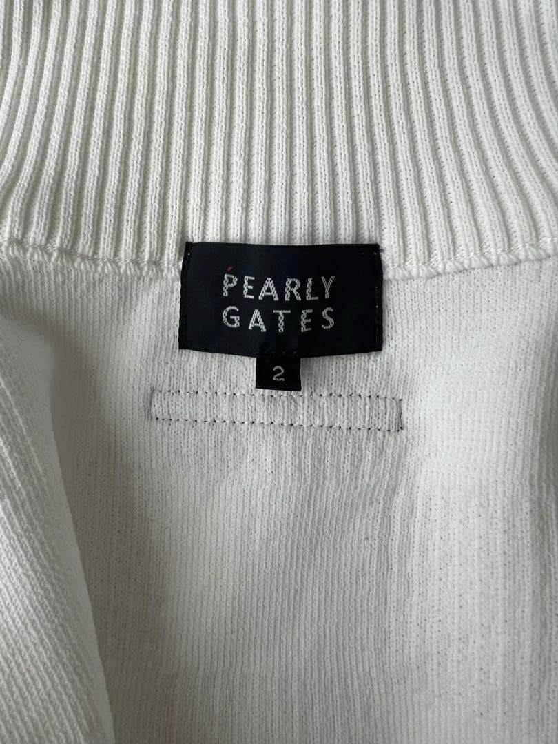 パーリーゲイツ　シンプルロゴジップブルゾン