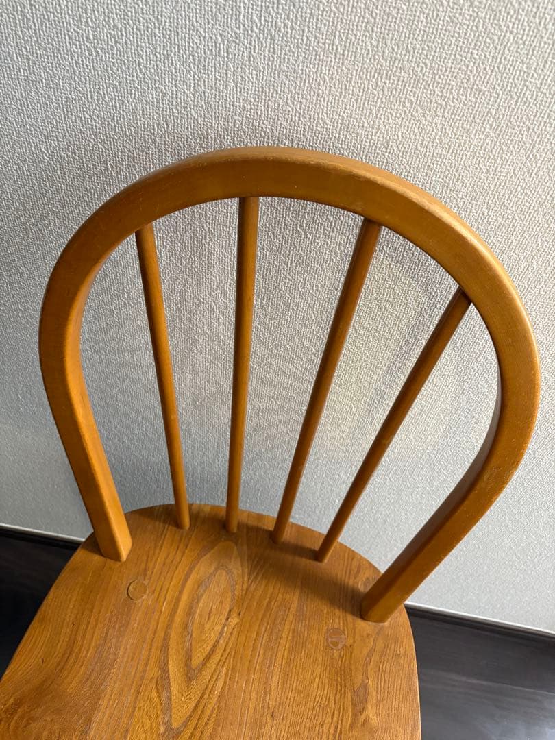 【美品】アーコール　フープバックチェア　ヴィンテージ　ERCOL 4本