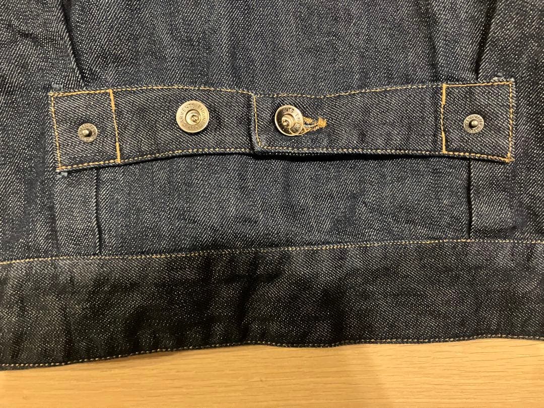 Trucker jakcet - 11oz cone denim サイズM