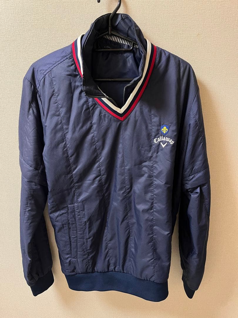 Callaway ゴルフジャケット ネイビー Vネック - メルカリ