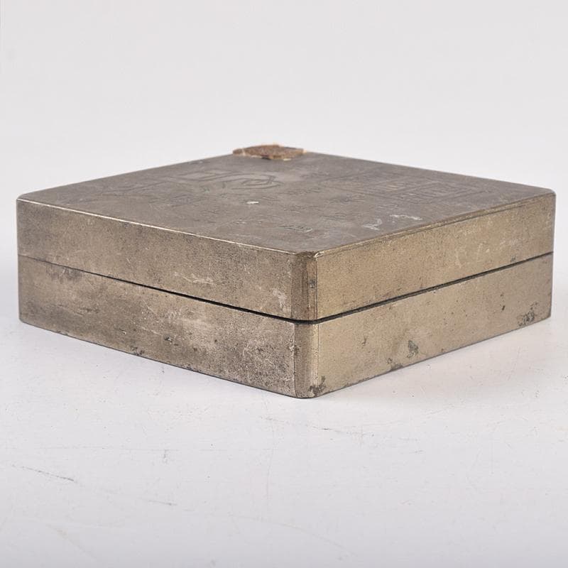 taka様専用 中国 古錫漢詩刻 四方盒子肉池 小箱 約193g D R8858 - メルカリ