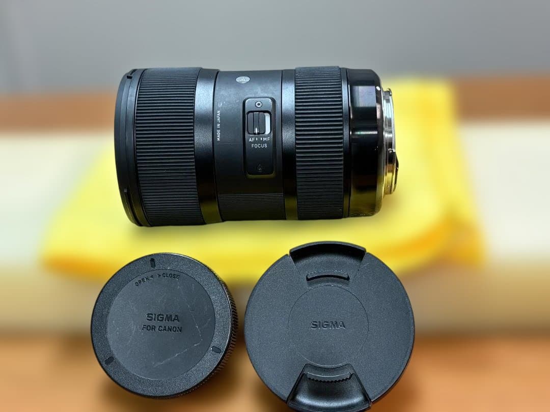 SIGMA 18-35mm F1.8 DC HSM Art（キヤノンEF用）