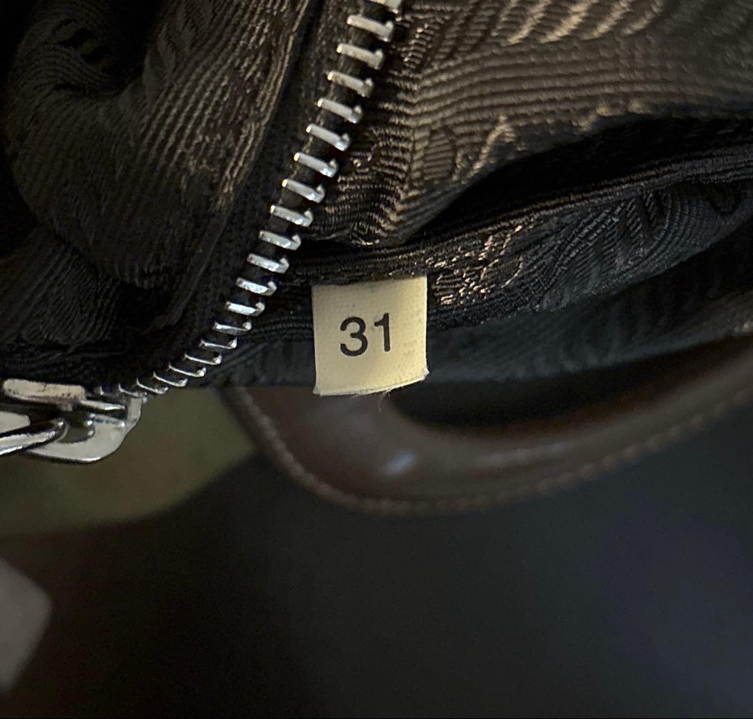 訳あり・良品】PRADA ミニボストンバック ミニバッグ カーキ ブラウン