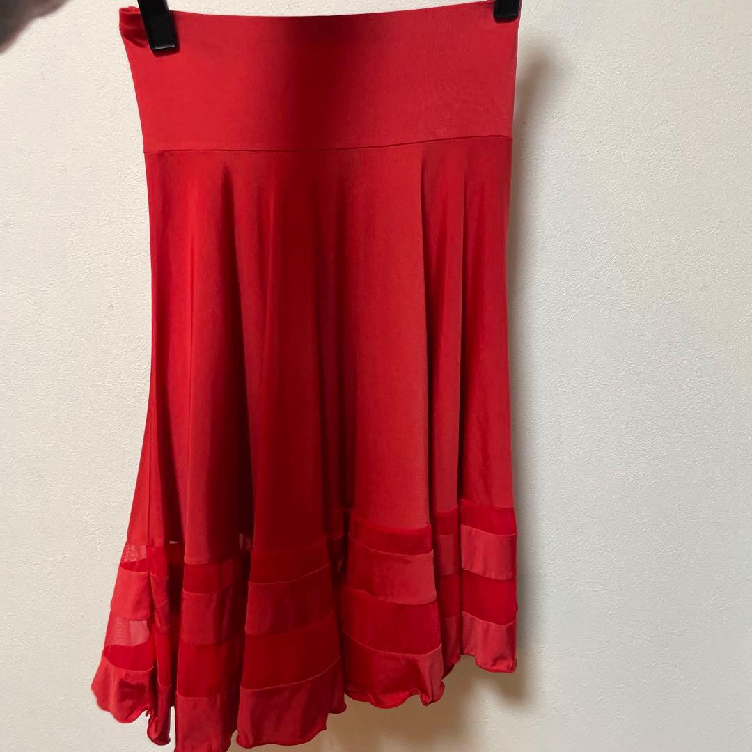 CHACOTT 社交ダンス スカート Sサイズ