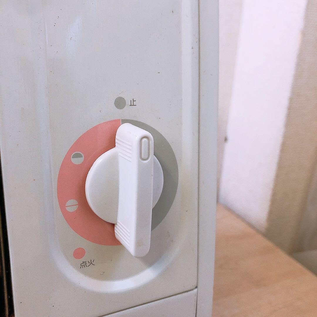 リンナイ 東邦ガス 都市ガス用 ガスストーブ 暖房器具 レトロ 動作未確認