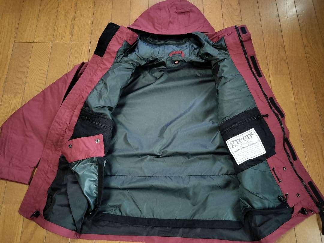 GREENCLOTHING PEACE JACKET Sサイズ　未使用