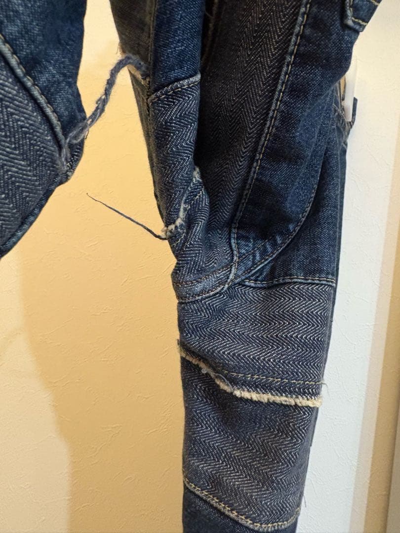 reiヒステリックグラマー ブーツカット ウミヘビ デニム 蛇腹 30