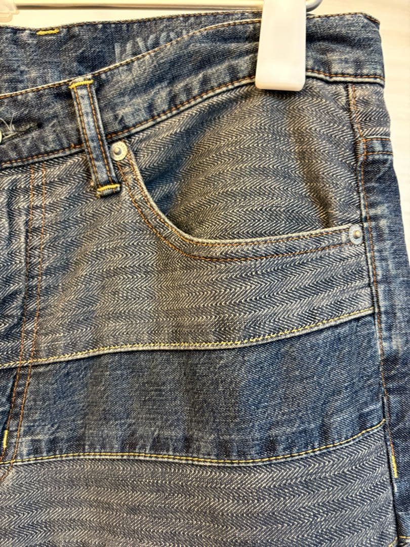 reiヒステリックグラマー ブーツカット ウミヘビ デニム 蛇腹 30