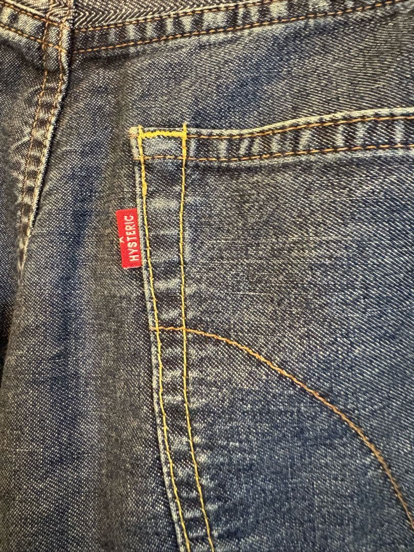 reiヒステリックグラマー ブーツカット ウミヘビ デニム 蛇腹 30