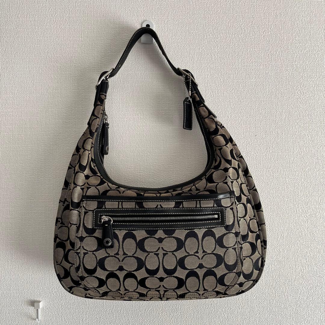 coach シグネチャー ホーボー 6070 archive y2k - メルカリ