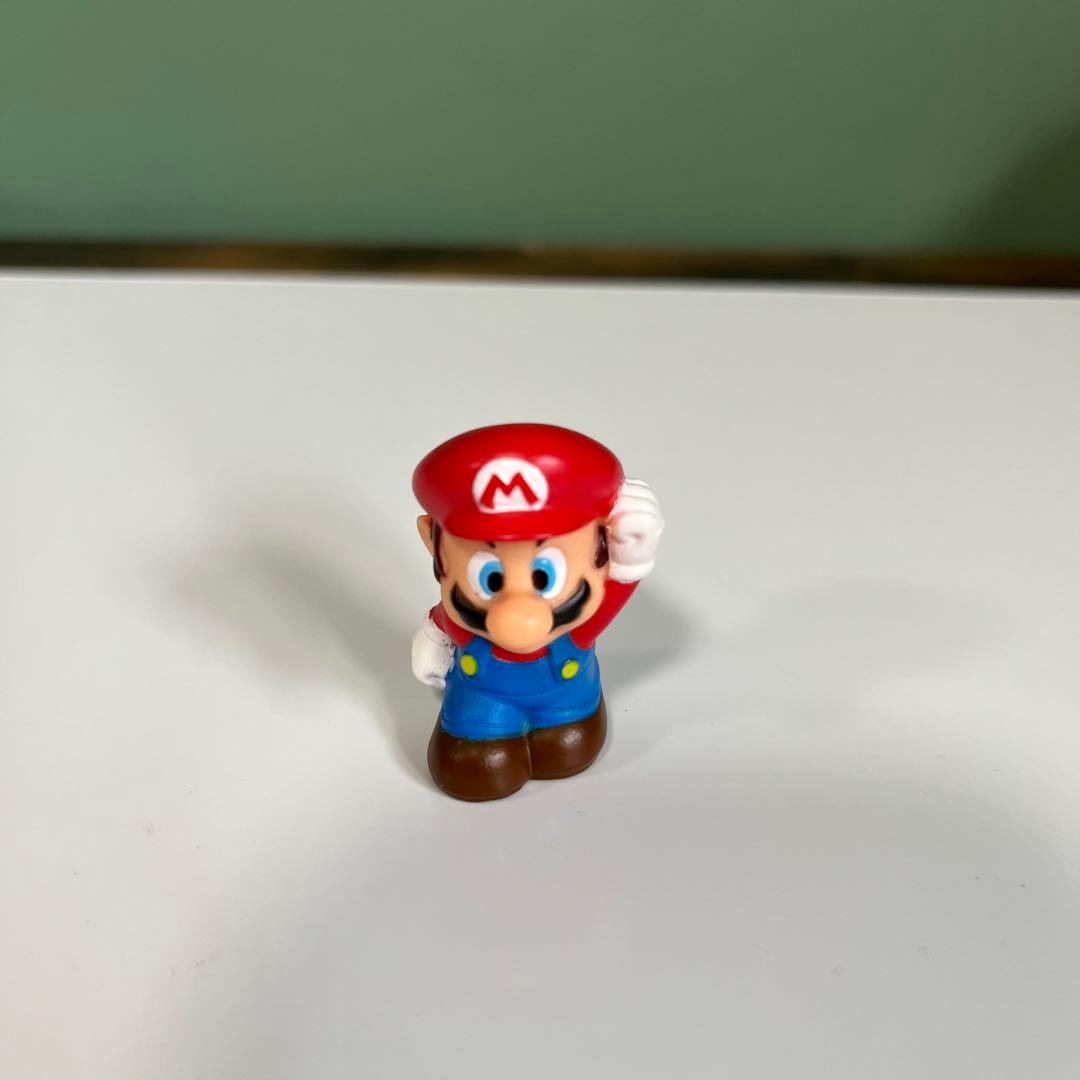 激レア！美品】マリオ 指人形 ソフビ フィギュア mario スーパーマリオ