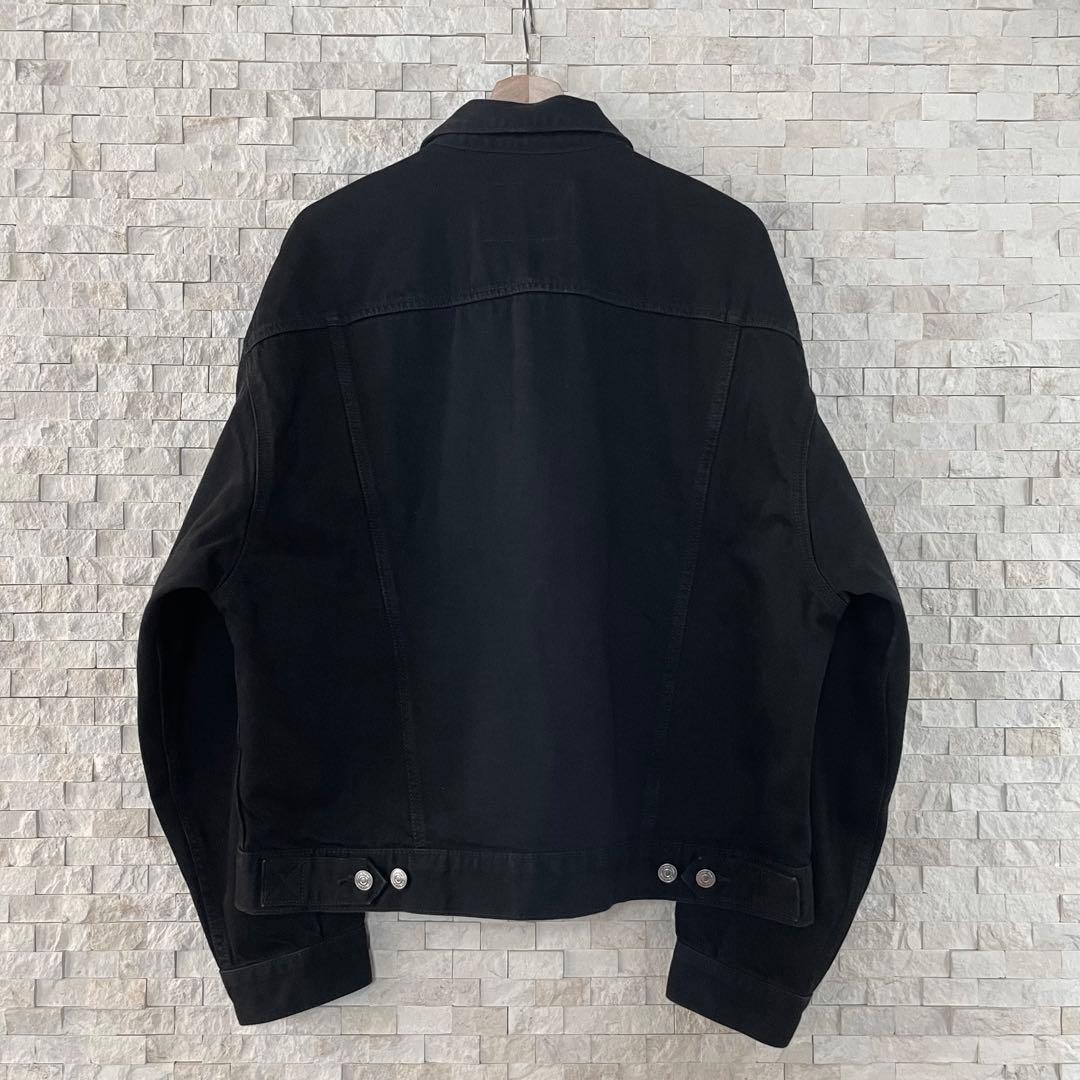  カルバンクライン ブラック デニムジャケット Lサイズ