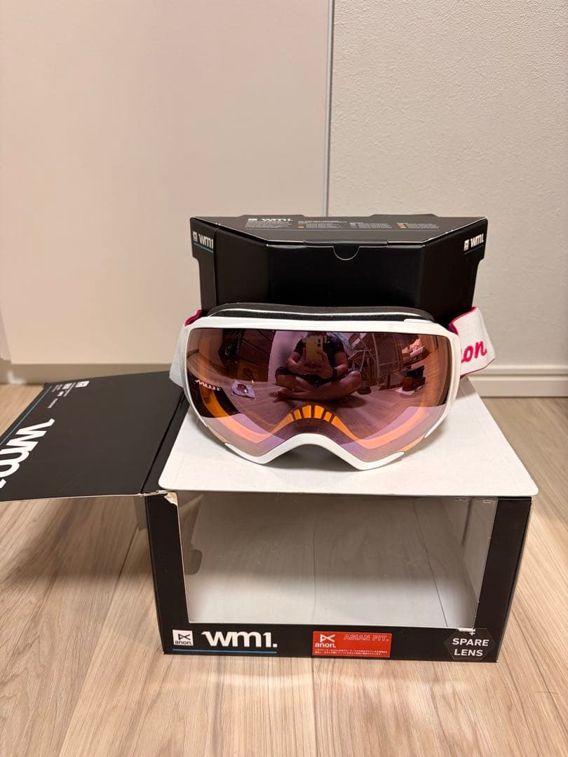 anon WM1 ゴーグル ASIAN FIT（スペアレンズ付き）
