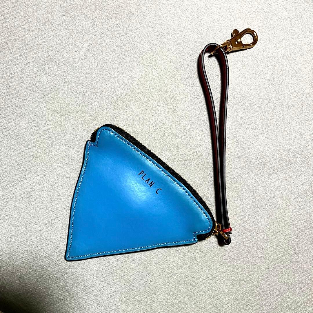 専用 PLAN C 三角形レザーコインケース - メルカリ