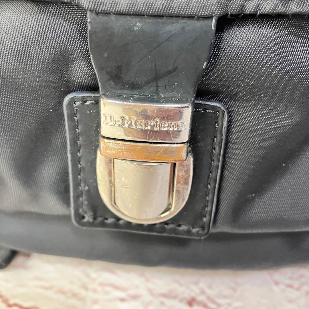 Dr.Martens バッグパック BIGロゴ ブラック 男女兼用 2WAY