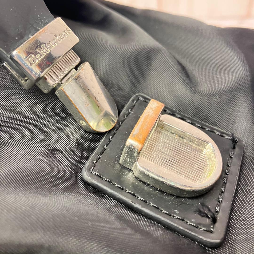 Dr.Martens バッグパック BIGロゴ ブラック 男女兼用 2WAY