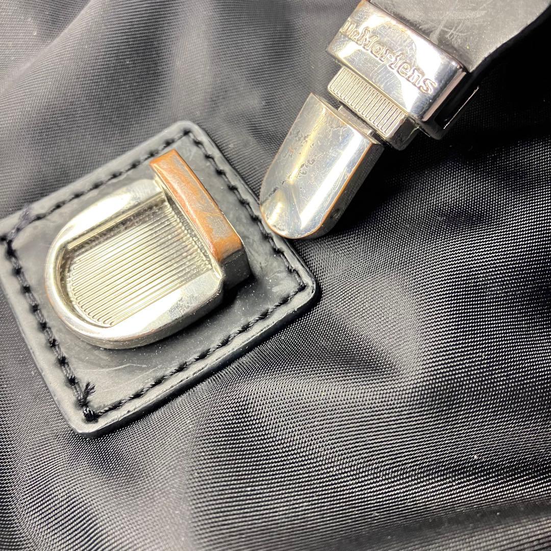 Dr.Martens バッグパック BIGロゴ ブラック 男女兼用 2WAY