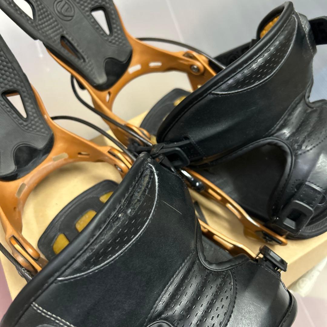 f*c様 スノーボードビンディング ブラック/オレンジ