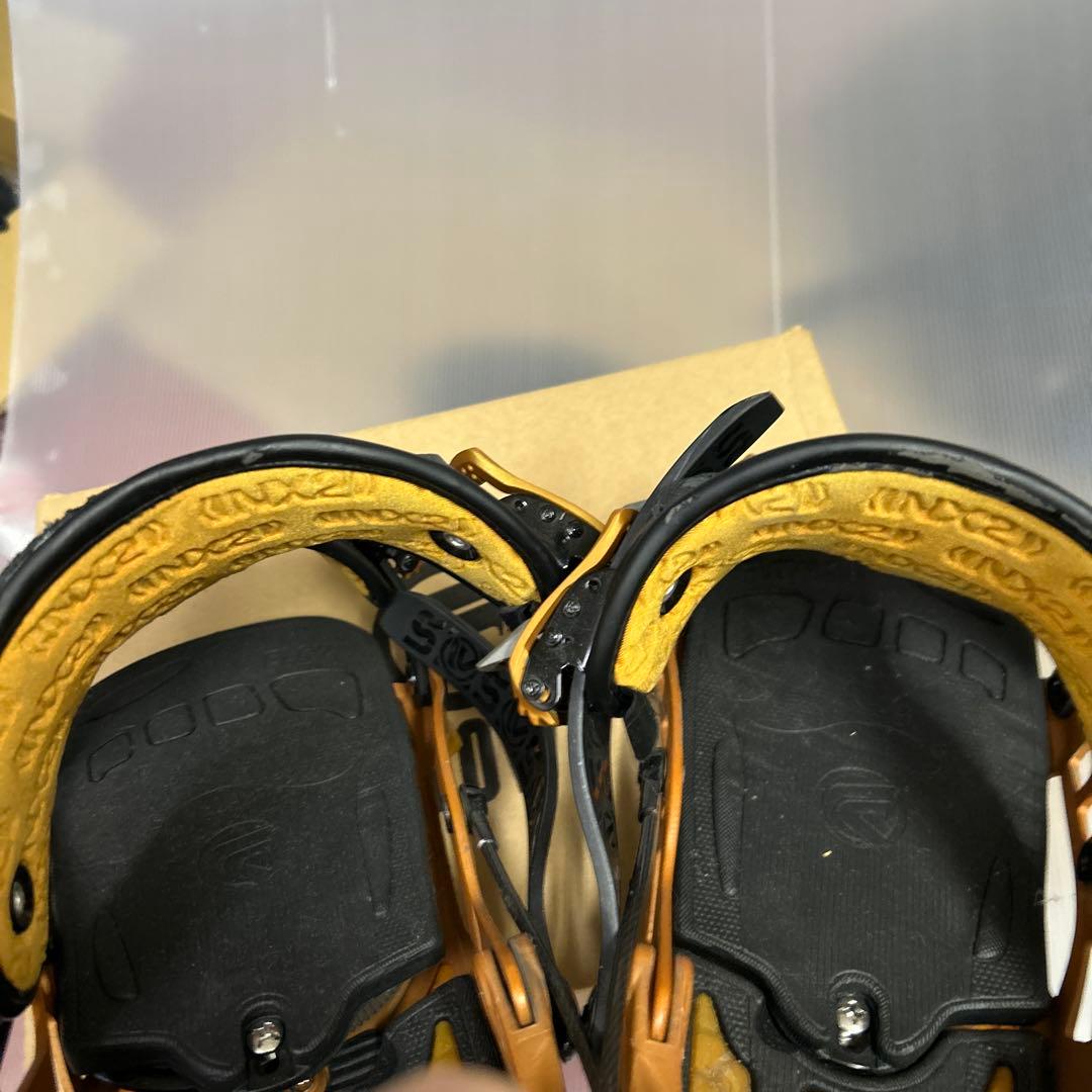 f*c様 スノーボードビンディング ブラック/オレンジ