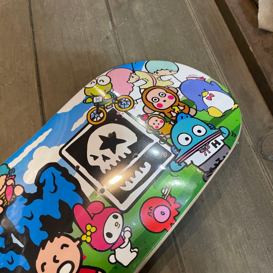 マジカルモッシュ サンリオコラボ限定　スケボーデッキ8インチ
