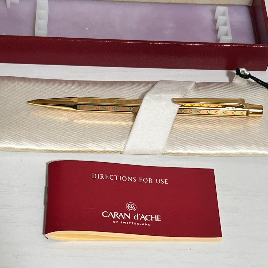 CARANd'ACHE エクリドール シェブロン ゴールド シャープペン
