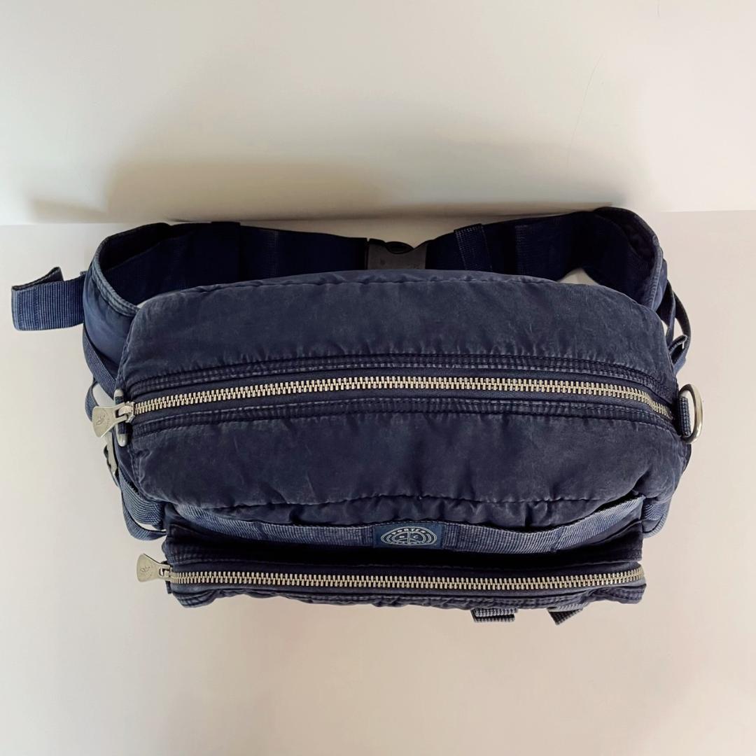 【美品】　ポーター クラシック スーパーナイロン ウエストバッグ 015-272