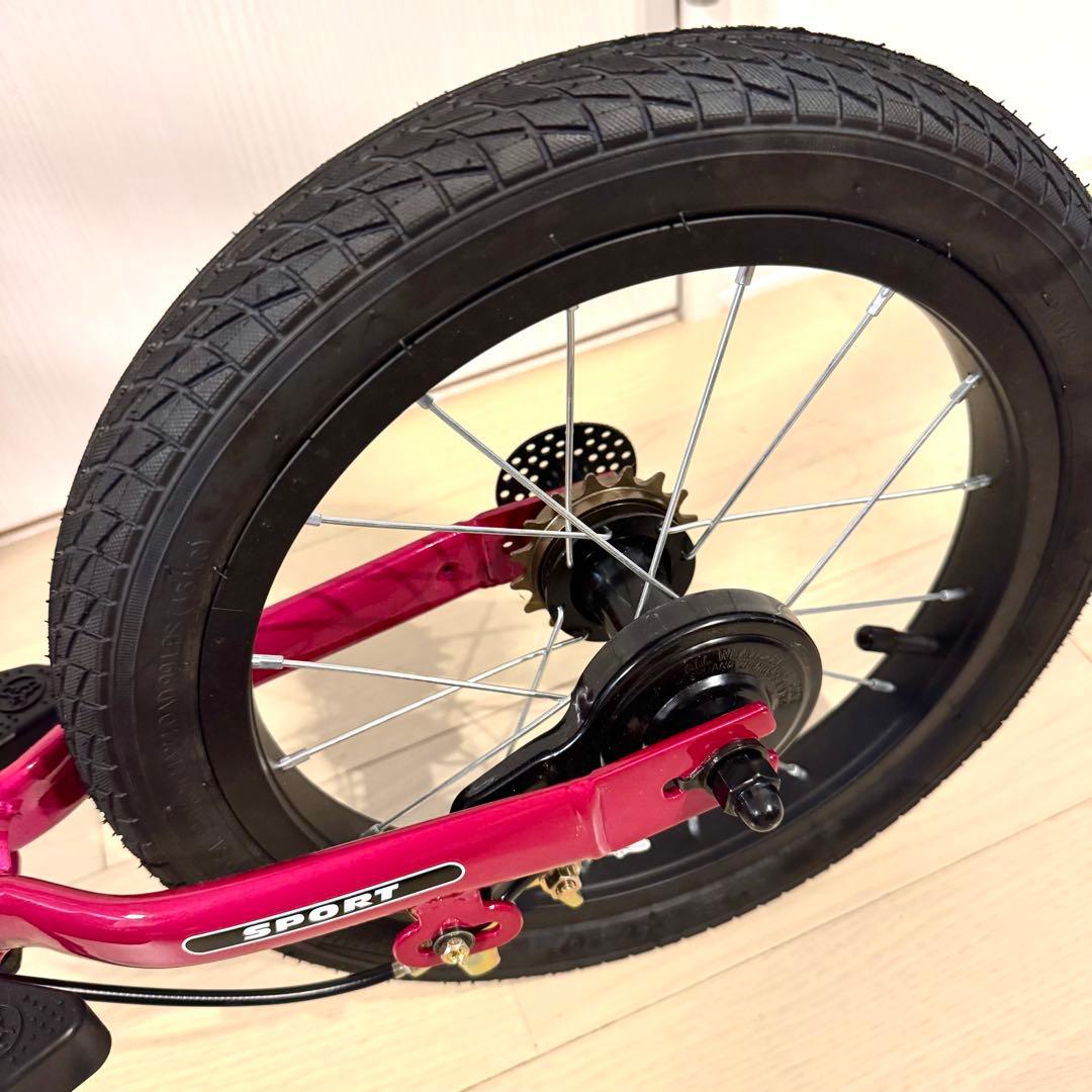 (極美品) STRIDER ストライダー　14X バランスバイク　ピンク