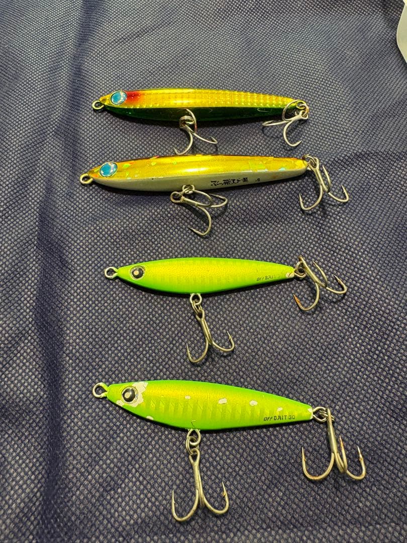 ア*ル様 引退品 メタルジグセット、ルアー他