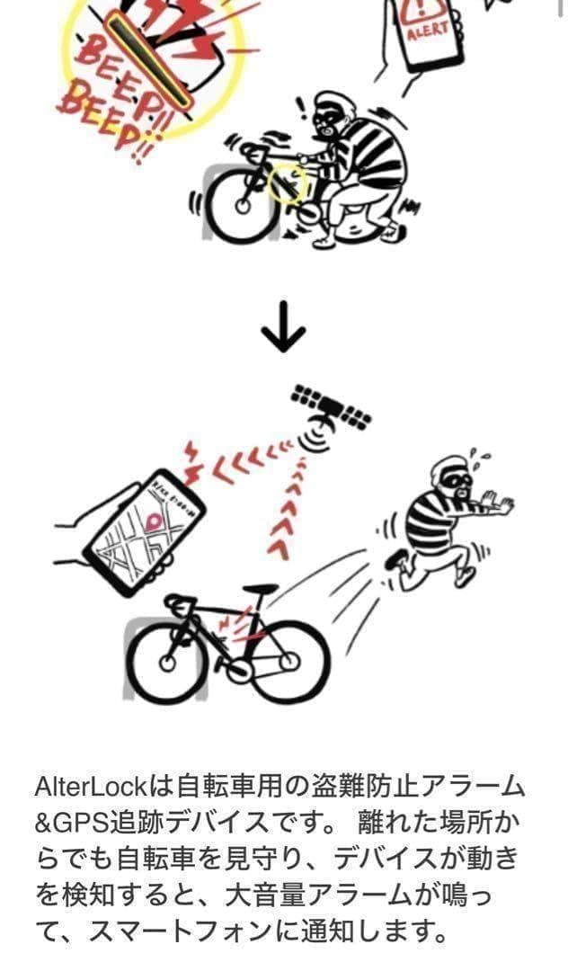 ALTERLOCK ( オルターロック ) 防犯　これで安心セキュリティーGPS