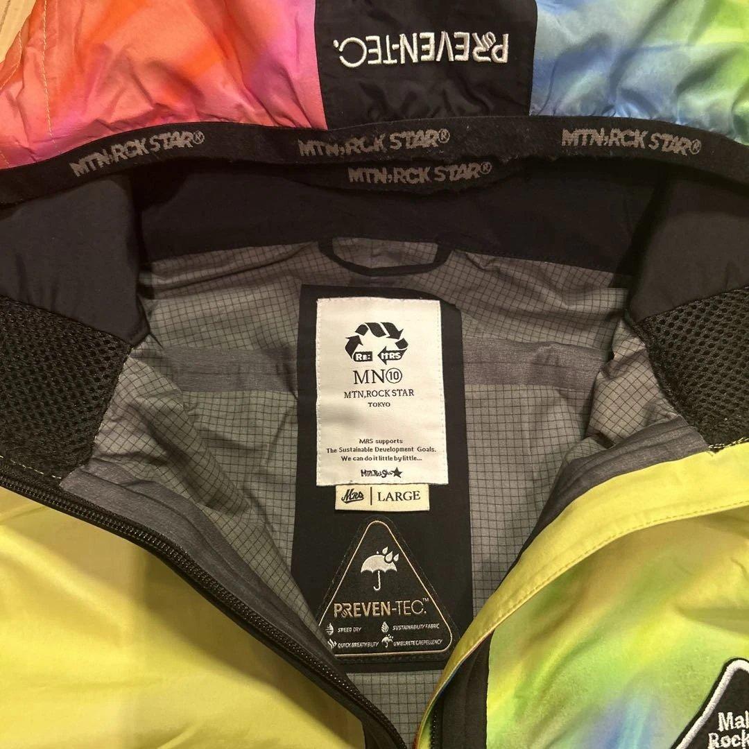 MTN.RCK STAR マルチカラー ジャケット Lサイズ