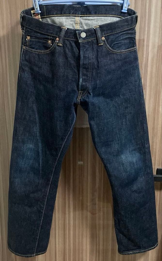 桃太郎ジーンズ 出陣レーベル 0205SP スリムストレート W31×L35 - メルカリ
