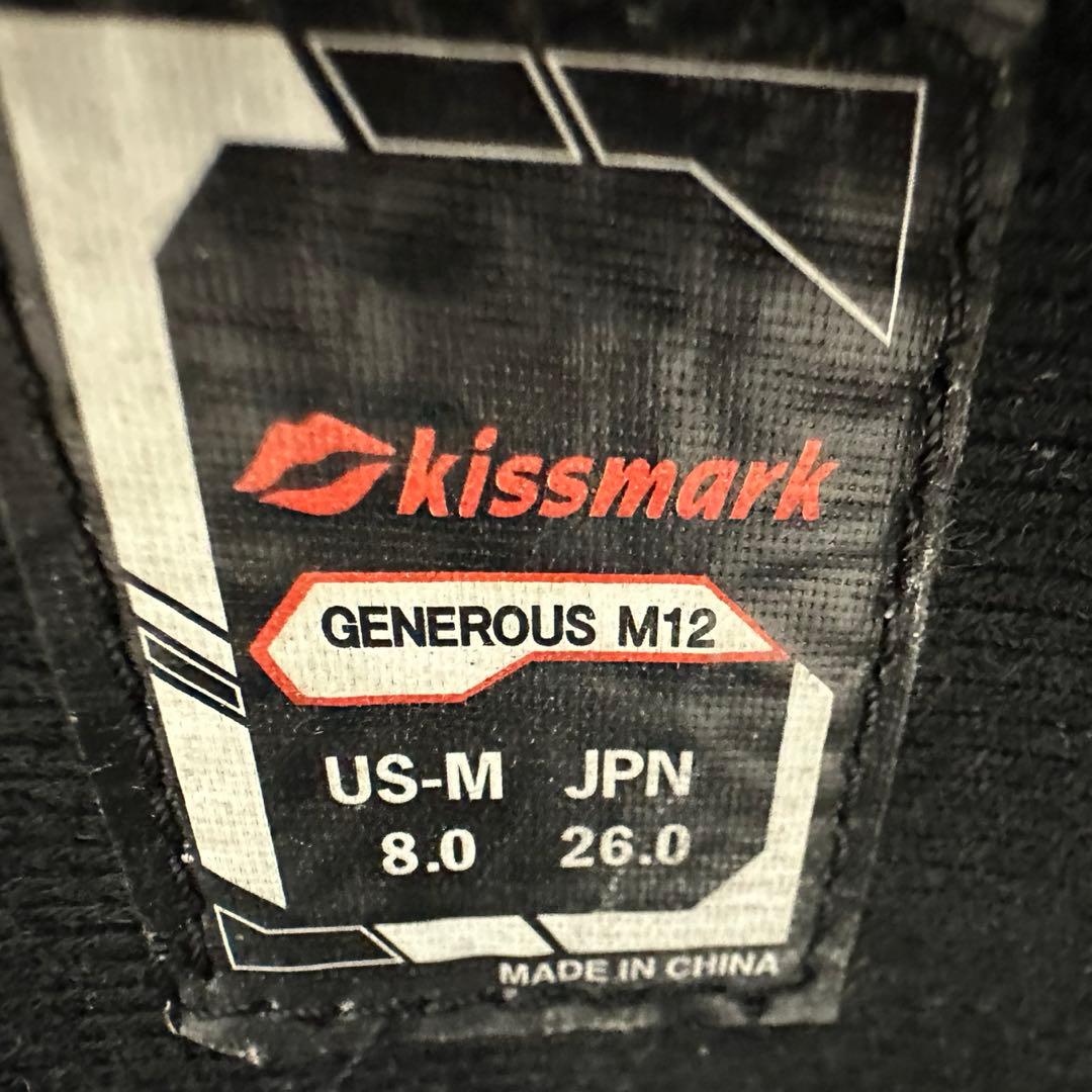 kissmark GENEROUS BOAスノーボードブーツ 26.0cm