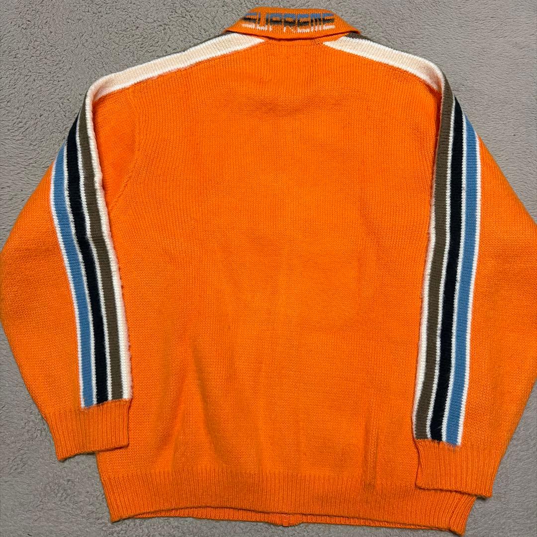 トップス Supreme Sleeve Stripe Zip Up Sweater XL