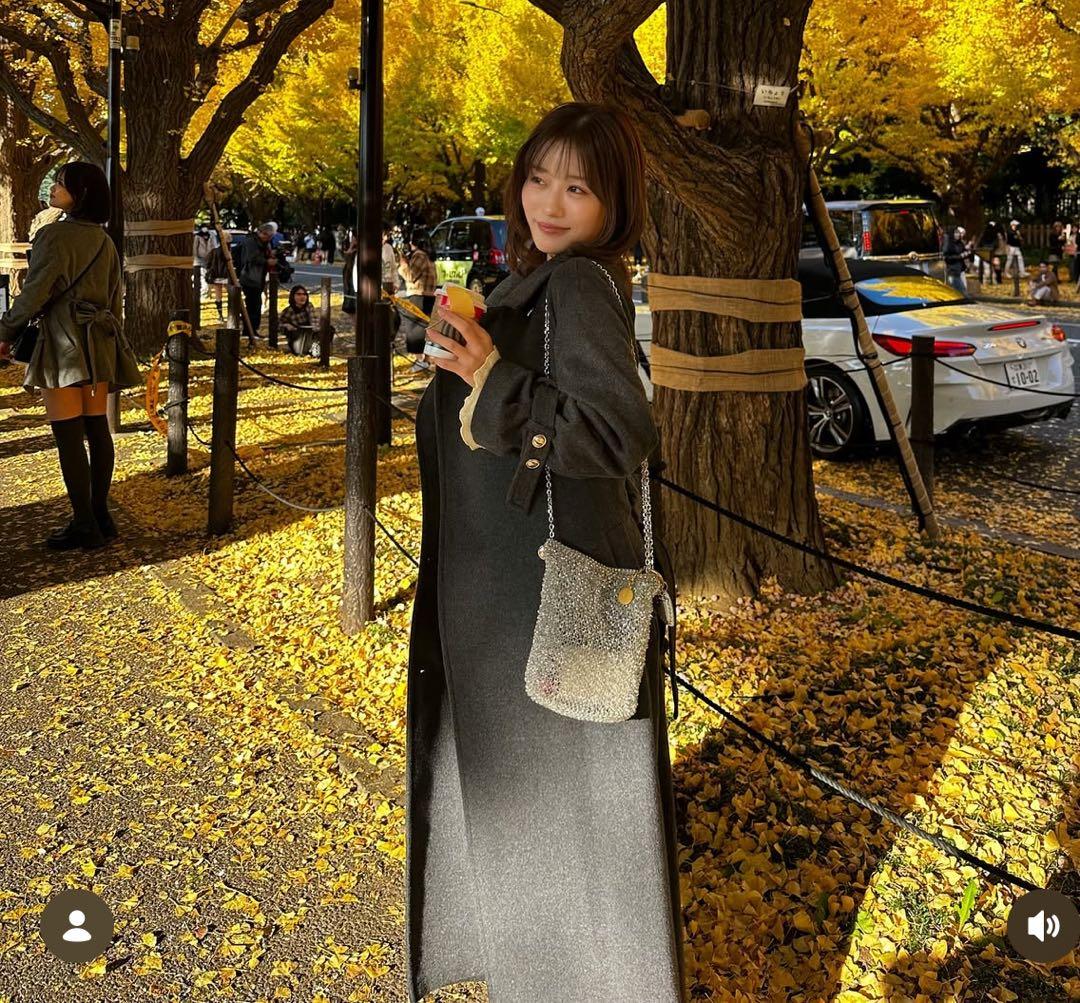 2025AW snidel ウールカシミヤスタンドカラーコート グレー サイズ1