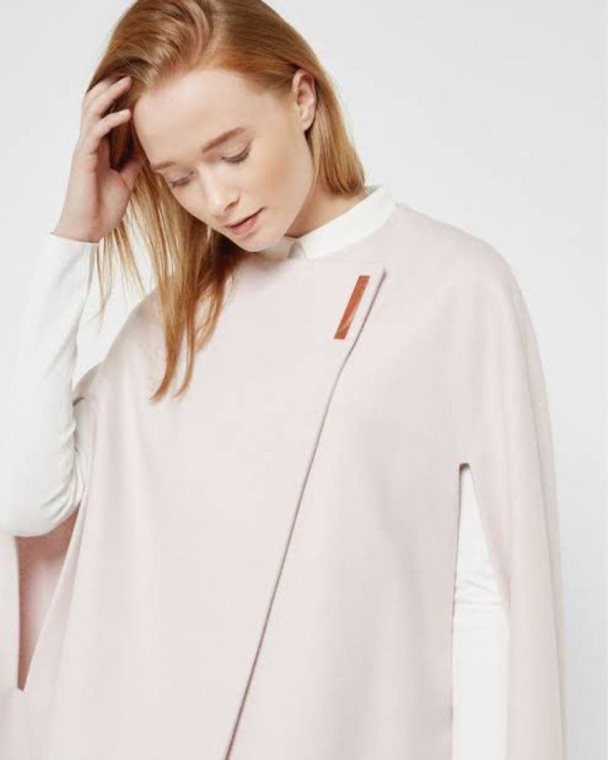 TED BAKER テッドベイカー ケープポンチョ ラップオーバーケ
