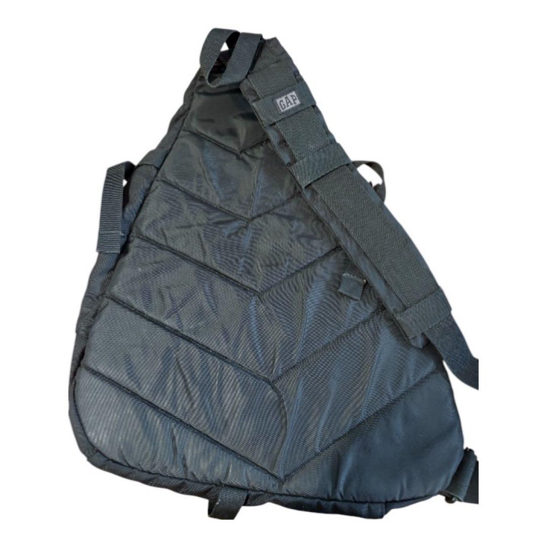 名作　old gap スリングショルダーバック　ブラック　y2k