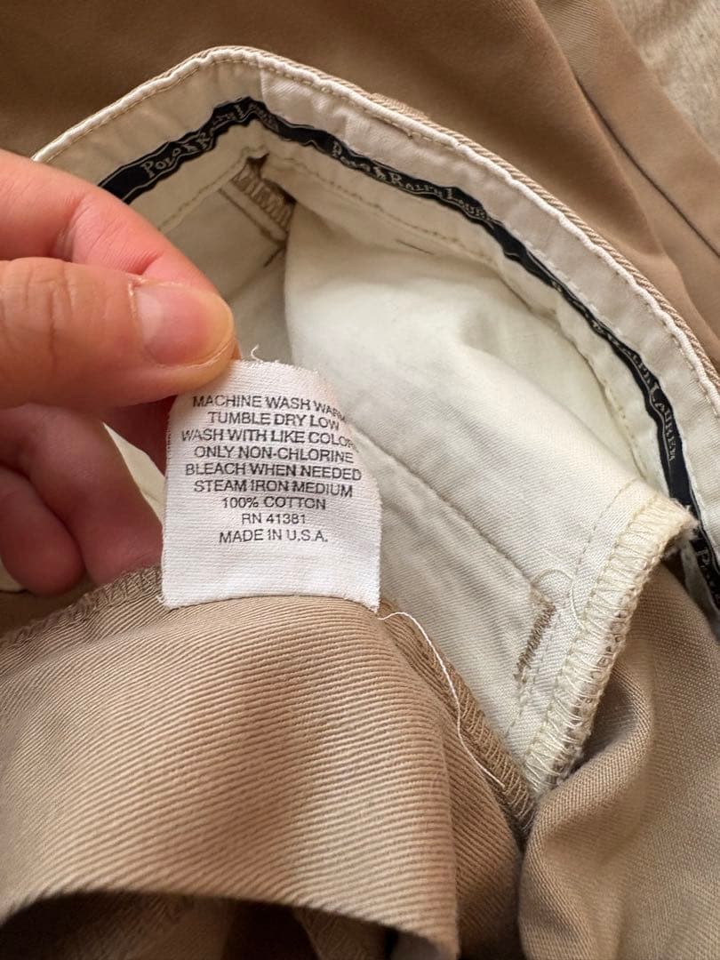 Ralph Lauren Polo Chino チノパン ポロチノ　USA製