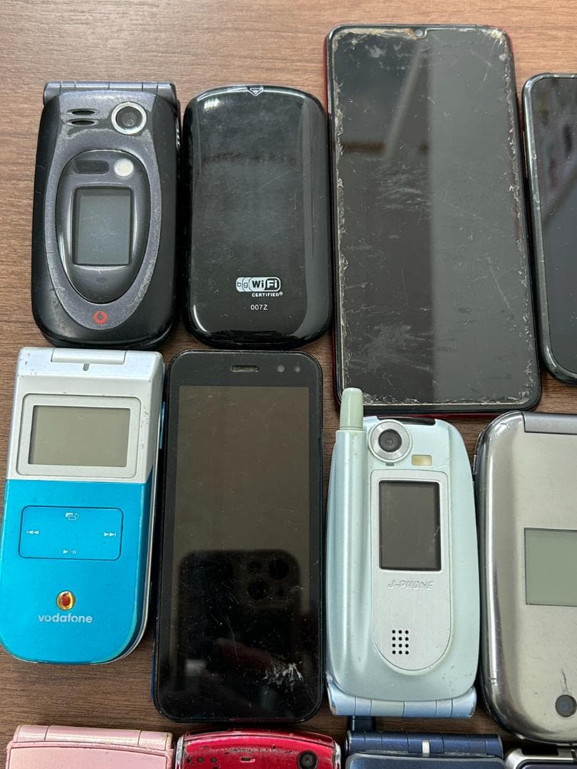 C】✧ガラケー・スマホ おまとめ 19台まとめ ジャンク✧