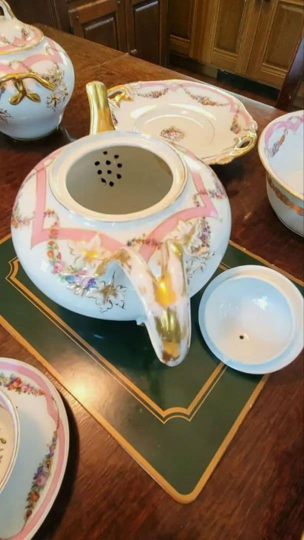 フランスパリ窯、ティーセット