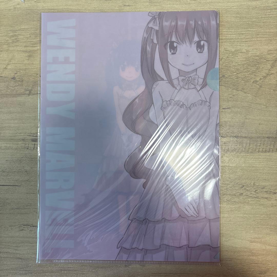 フェアリーテイル FAIRY TAIL 原画展 クリアファイル ウェンディ
