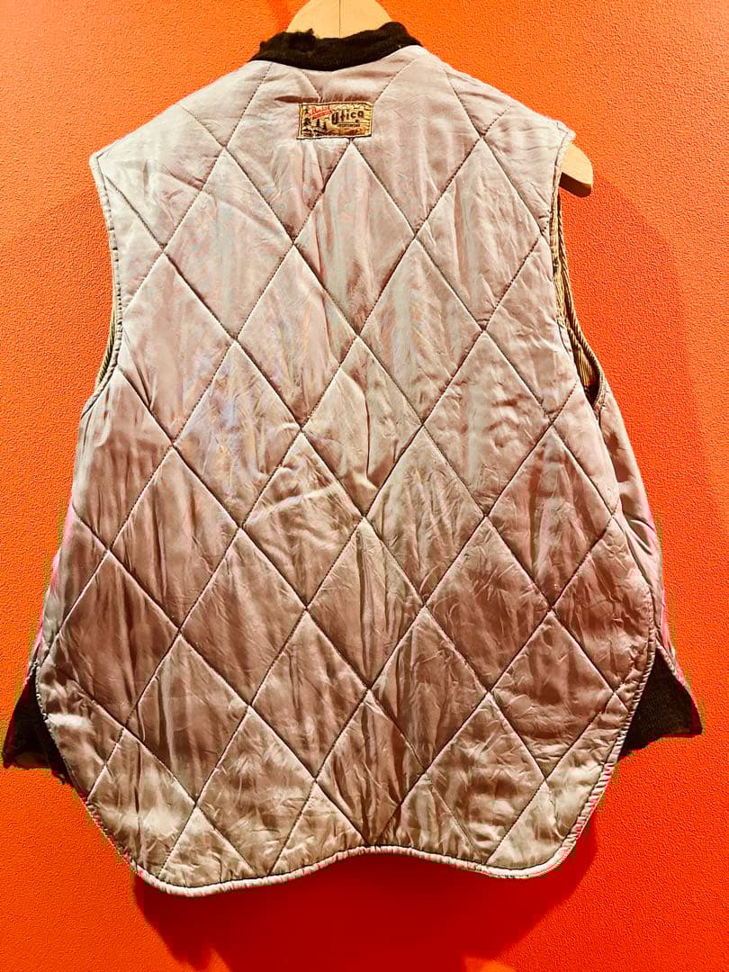 special Duxbak コーデュロイ 総柄 ベスト vintage 50s - メルカリ