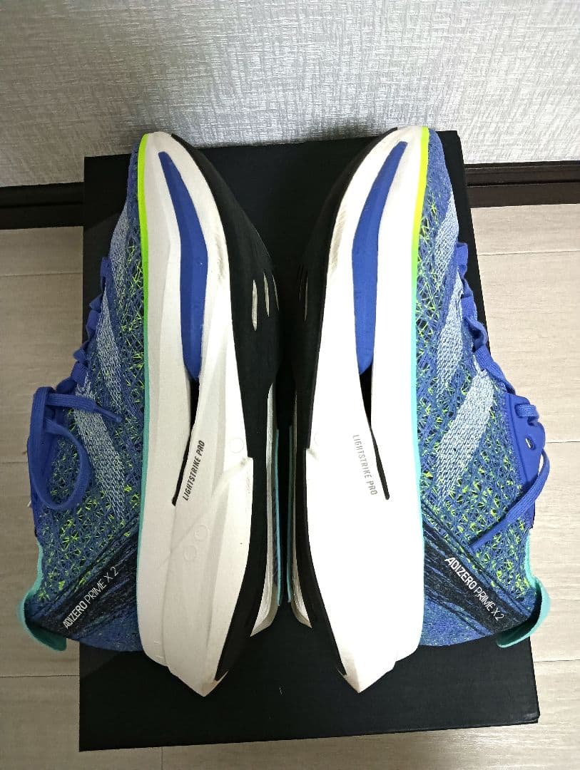 【美品】アディダス アディゼロ プライム X 2 ストラング　24.0cm