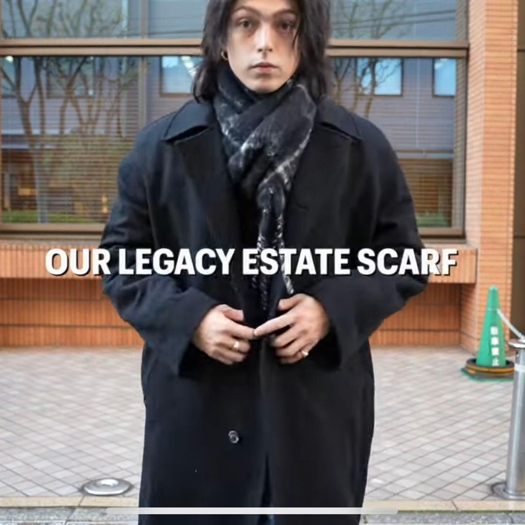モーガン 着用】OUR LEGACY 24AW マフラー新品未開封 - メルカリ