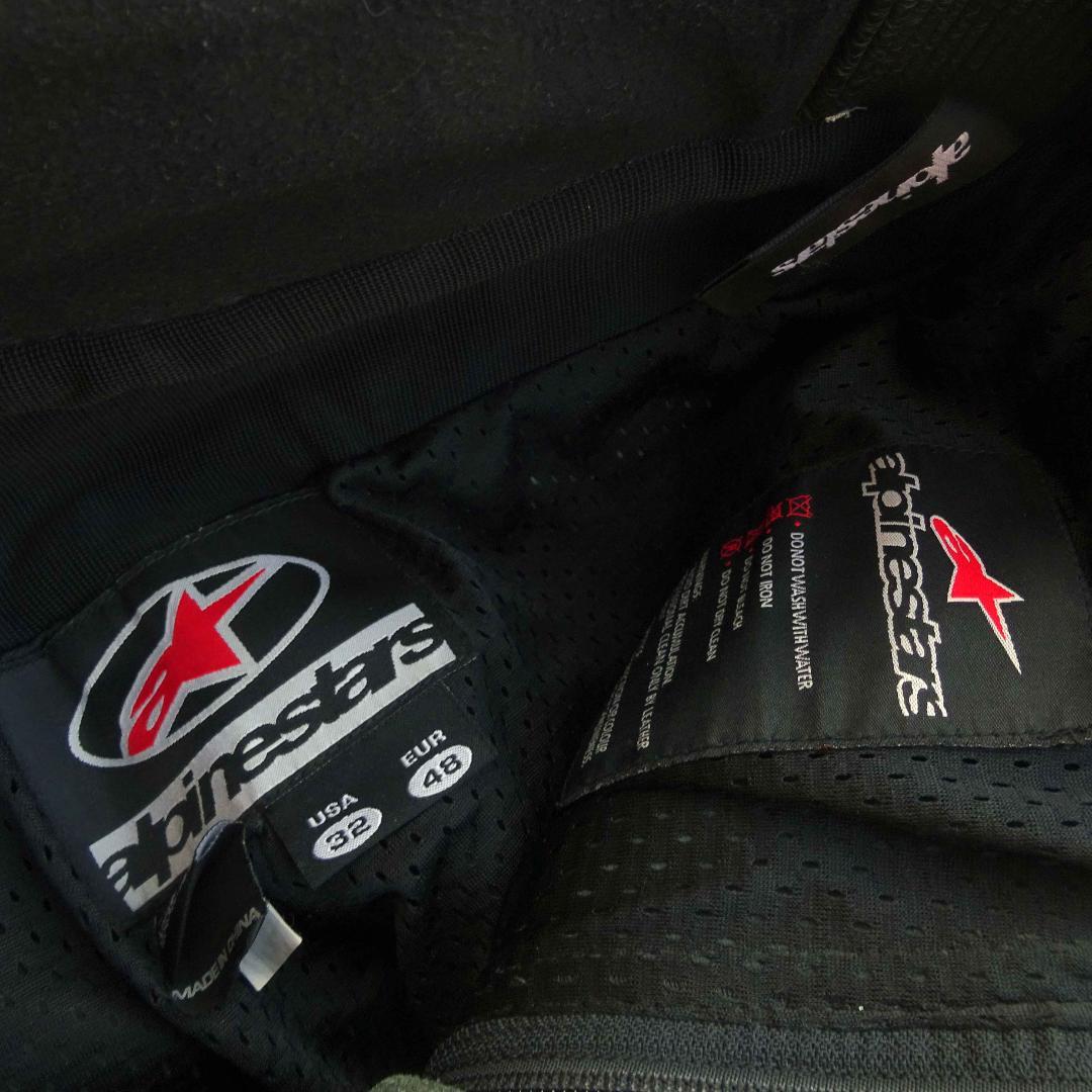 alpinestars アルパインスターズ 本革レザーパンツ サイズ48バイカー