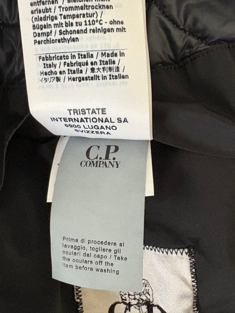 シーピーカンパニー モッズコート ブラック サイズ46 NYCRA