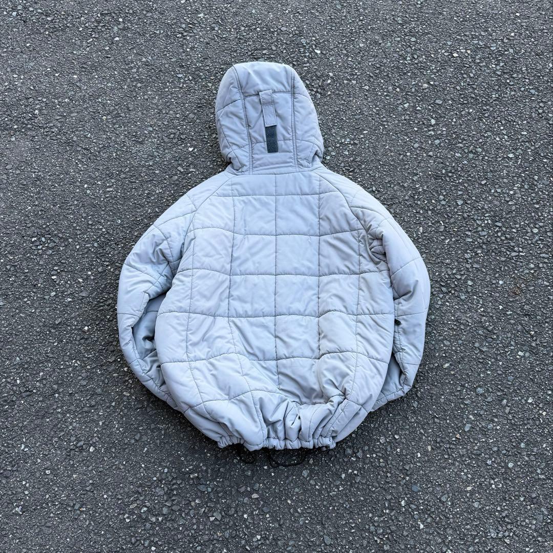 コロンビア hooded puffer jacket グレー テック city