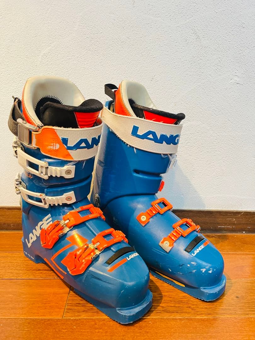 Lange スキーブーツ 青/オレンジ
