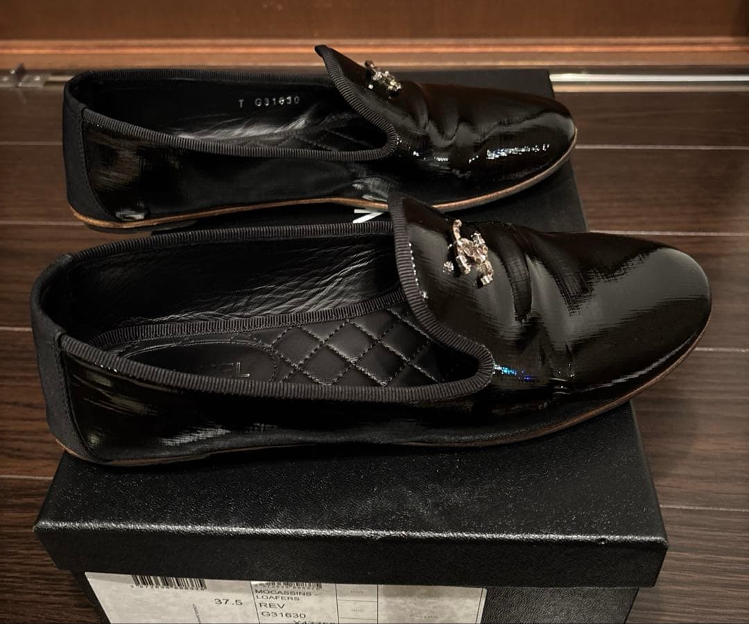 シャネルローファー37.5